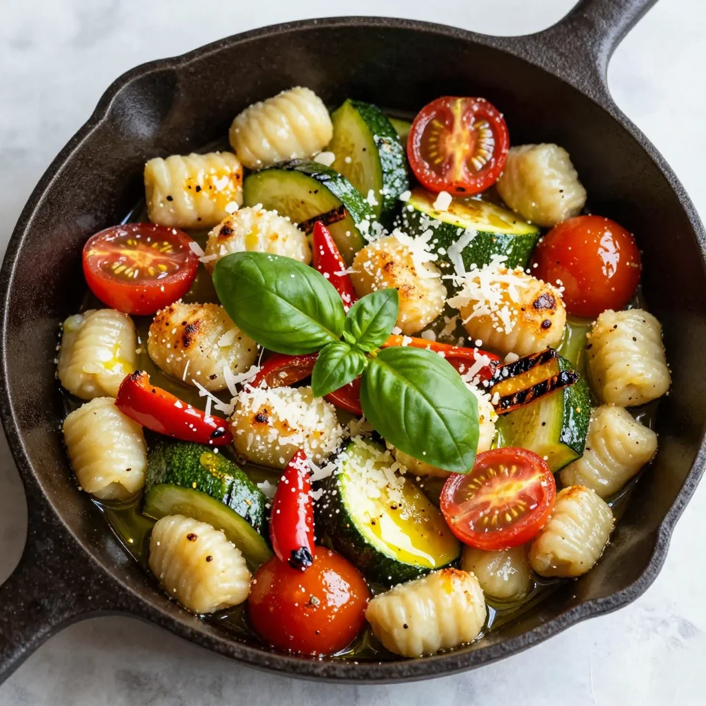 Skillet Gnocchi With Veggies for a Meatless Monday