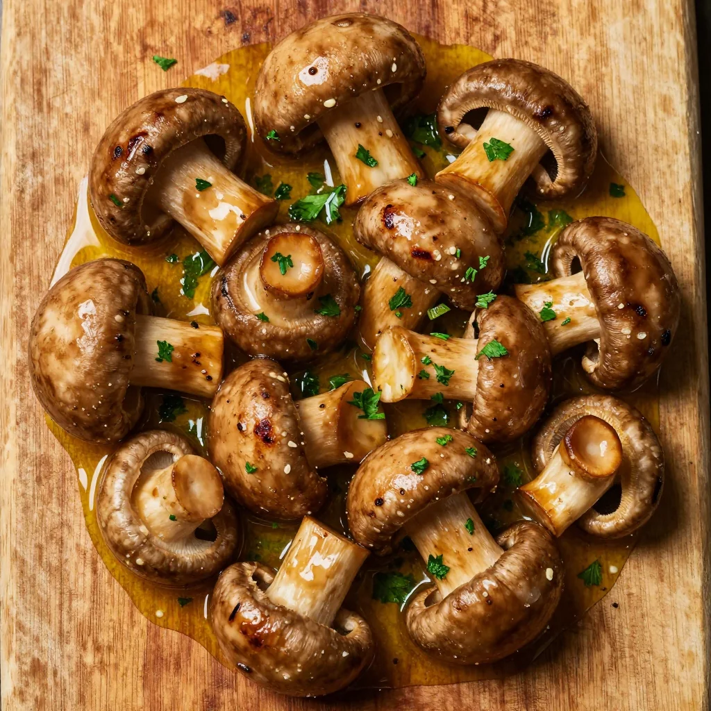 Keto Garlic Butter Mushrooms as a Simple January Side