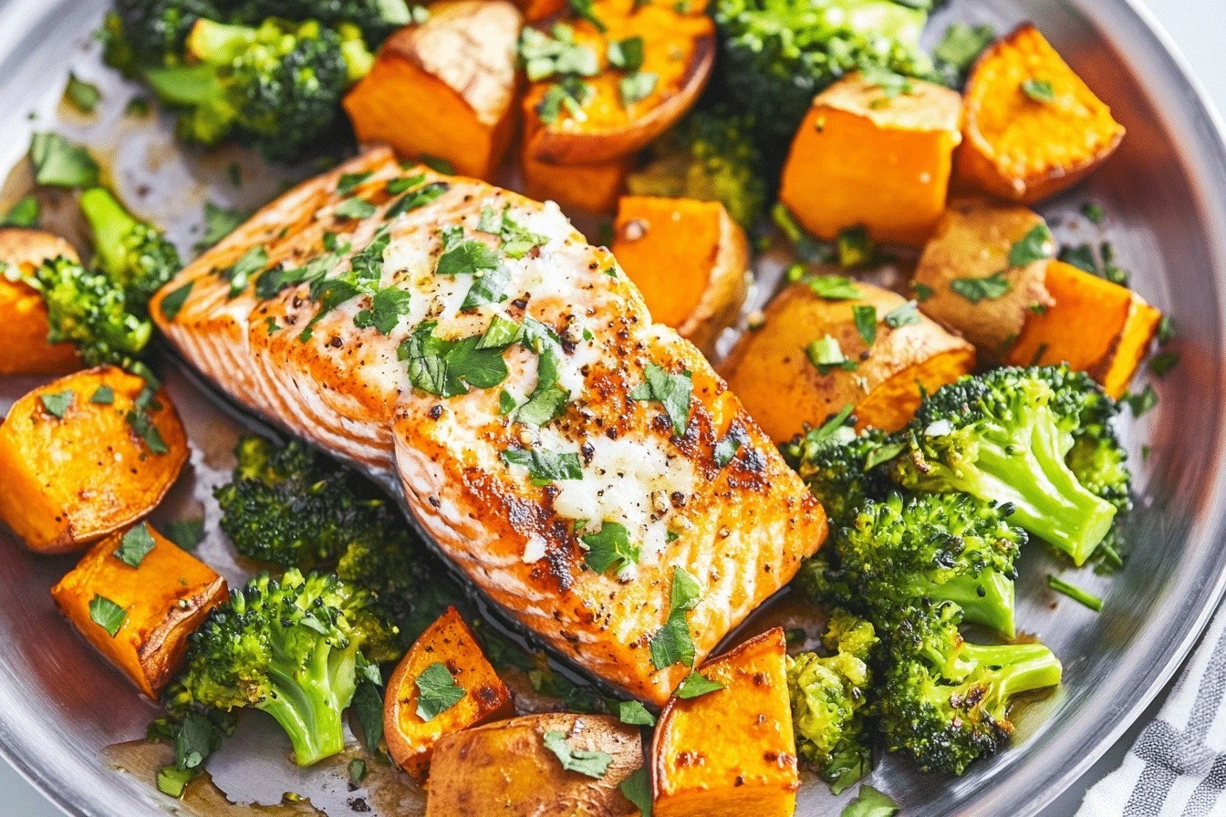 Effortless Sheet-Pan Salmon wi