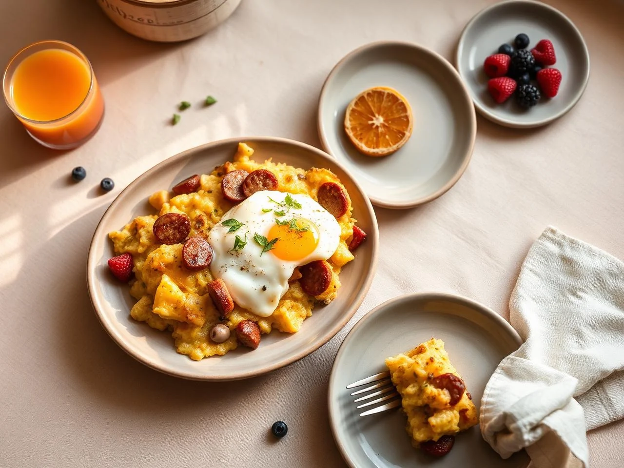 Egg And Sausage Casserole