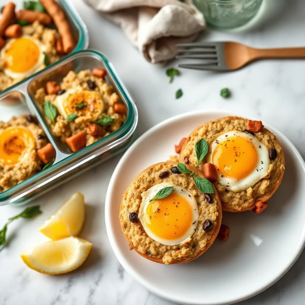 Egg And Sausage Muffins
