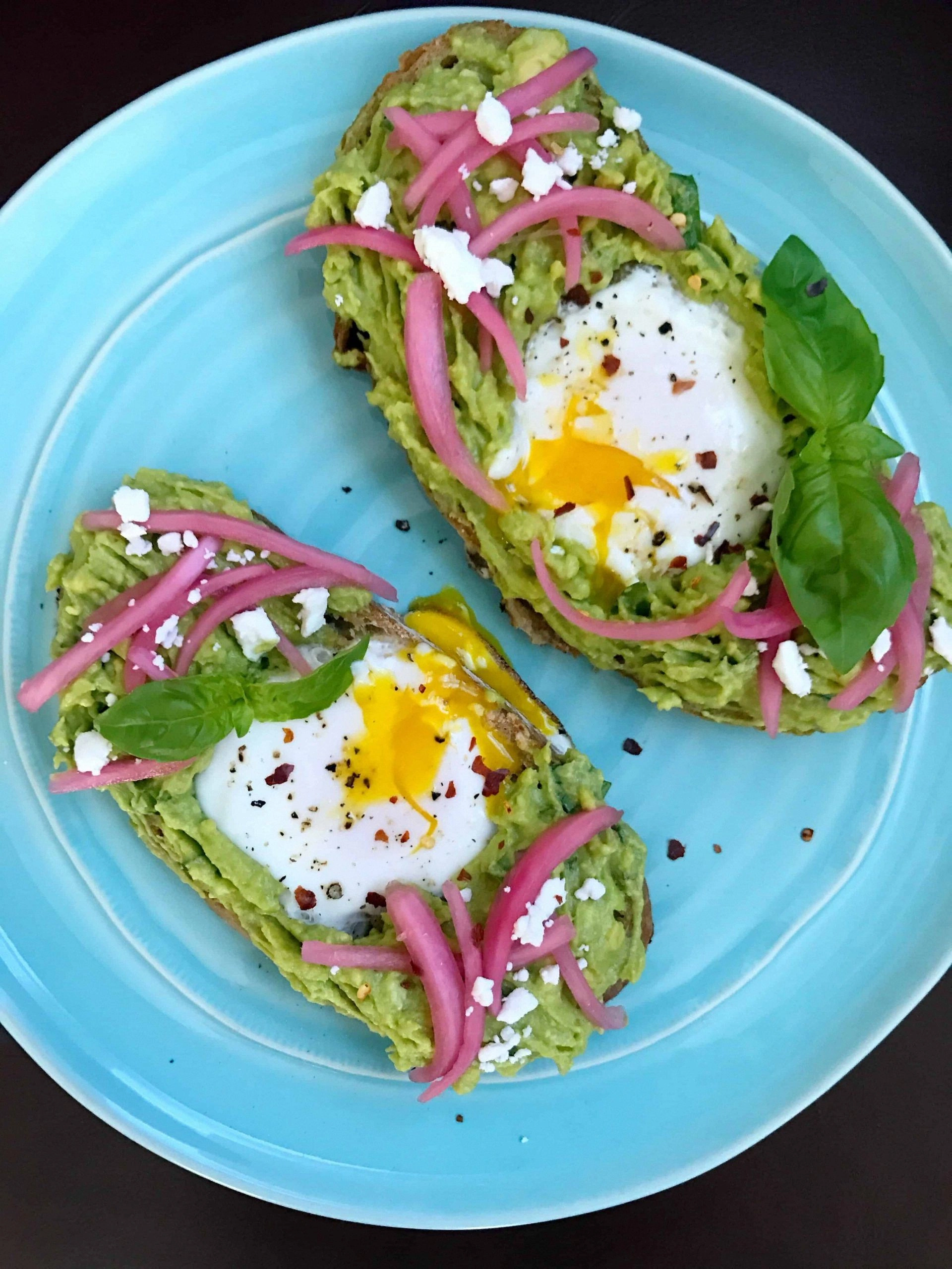 Egg In A Hole Avocado Toast