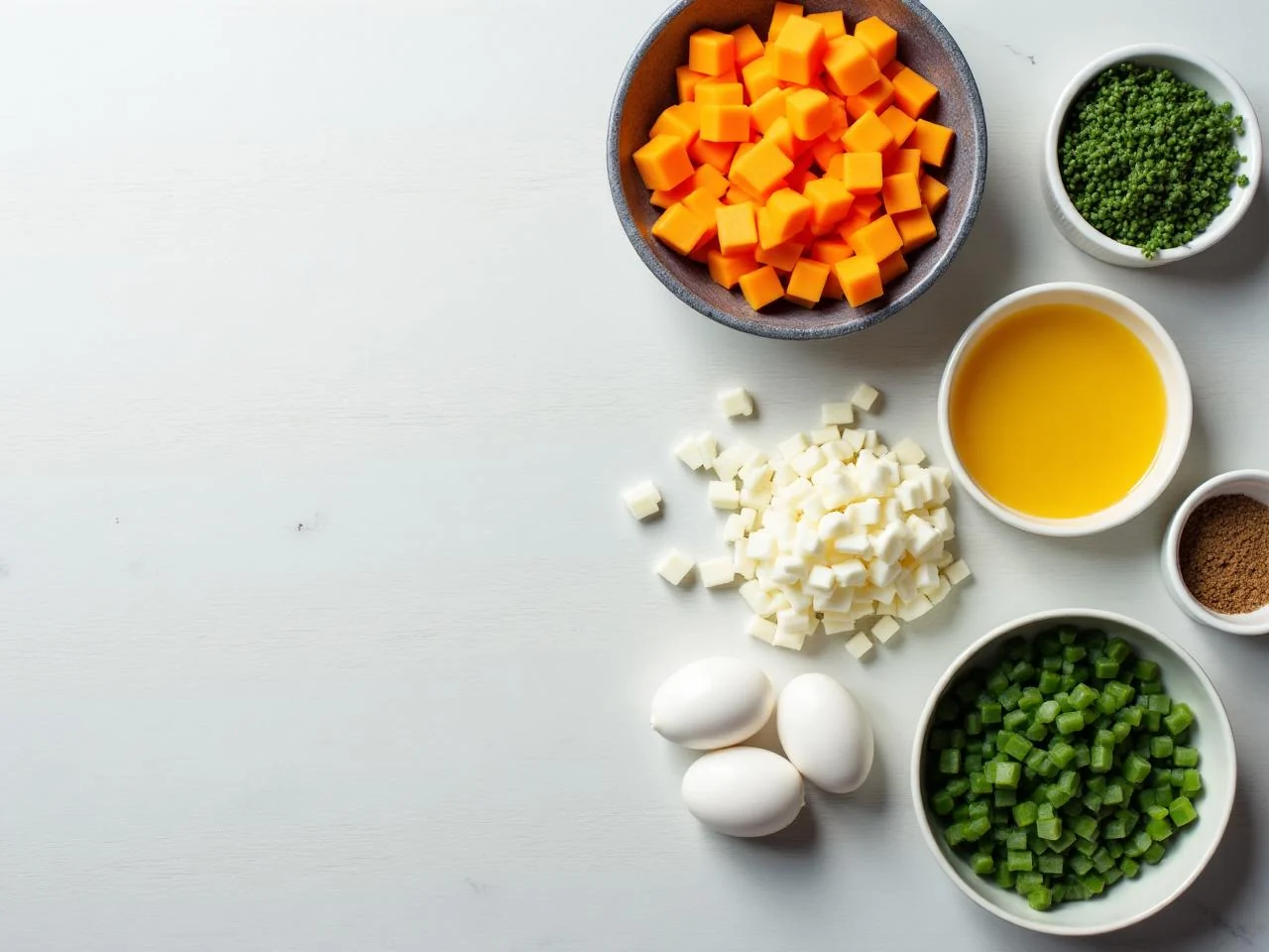 Ingredients for Egg Muffins