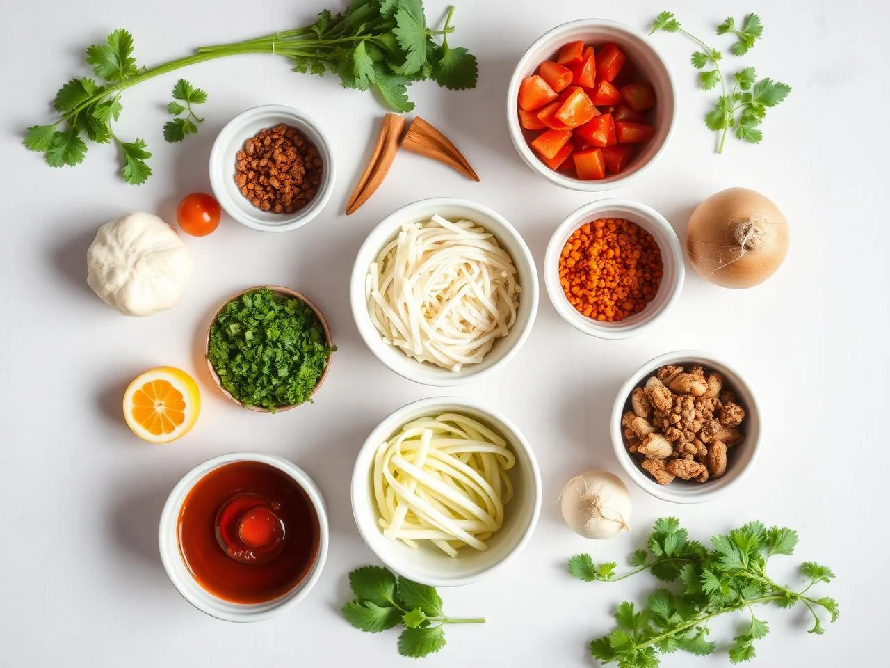 Ingredients for Egg Rolls