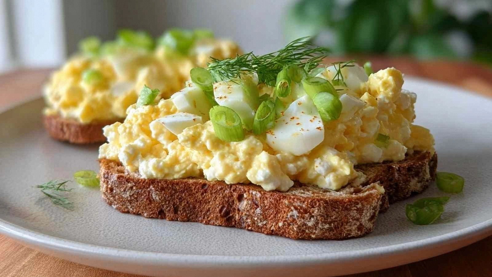 Egg Salad with Cottage Cheese 