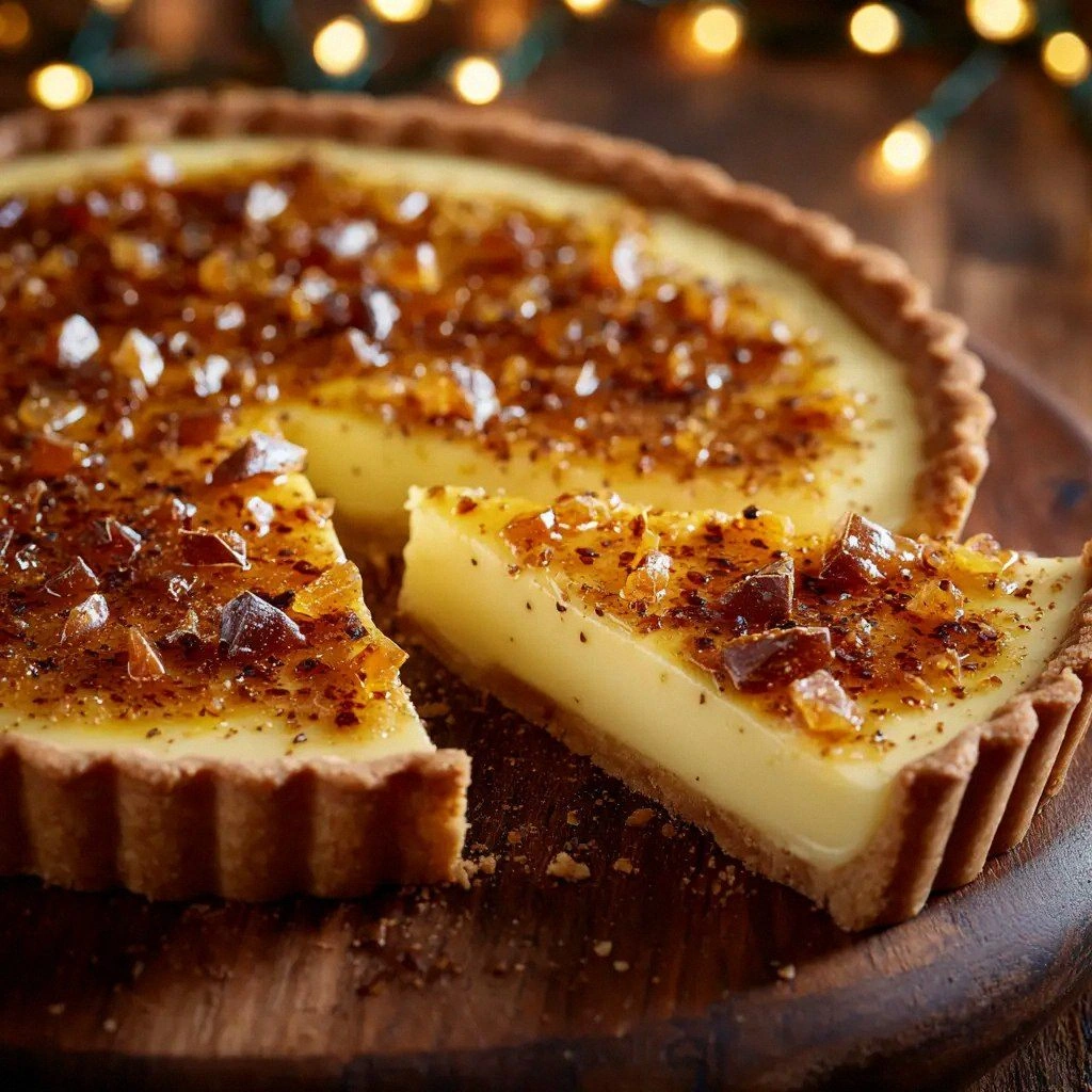 Eggnog Tart: The Creamiest, Dr