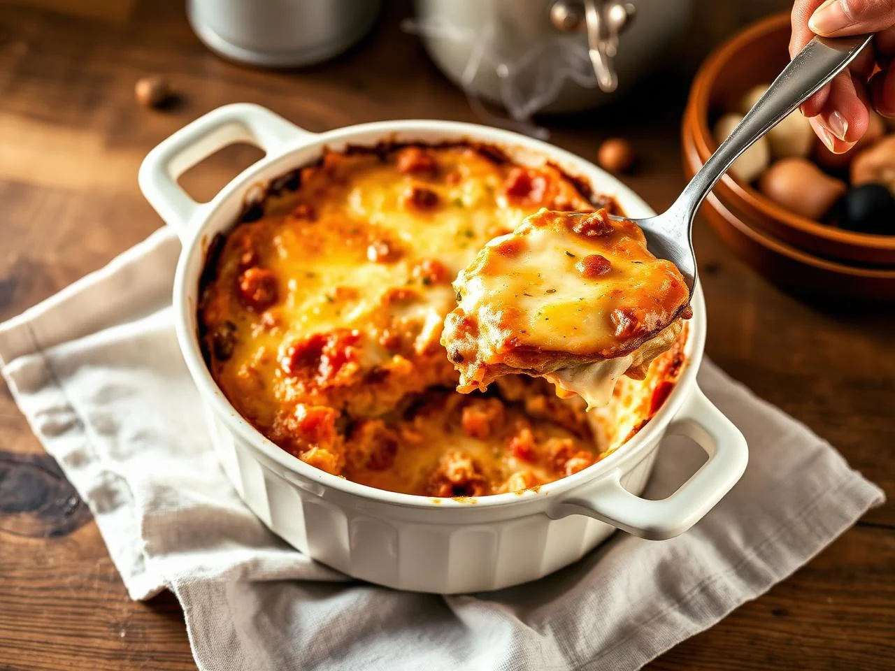 Eggplant Parmesan Casserole