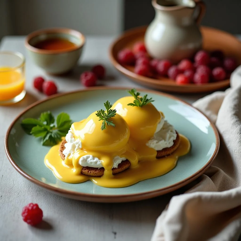 Eggs Benedict with Hollandaise