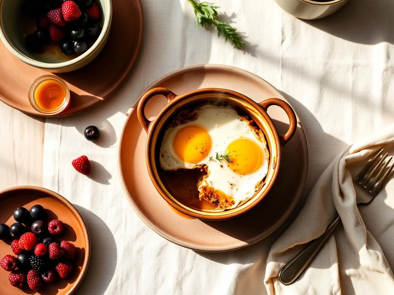 Eggs En Cocotte