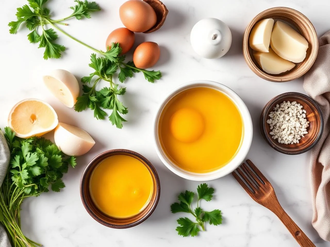 Ingredients for Eggs En Cocotte