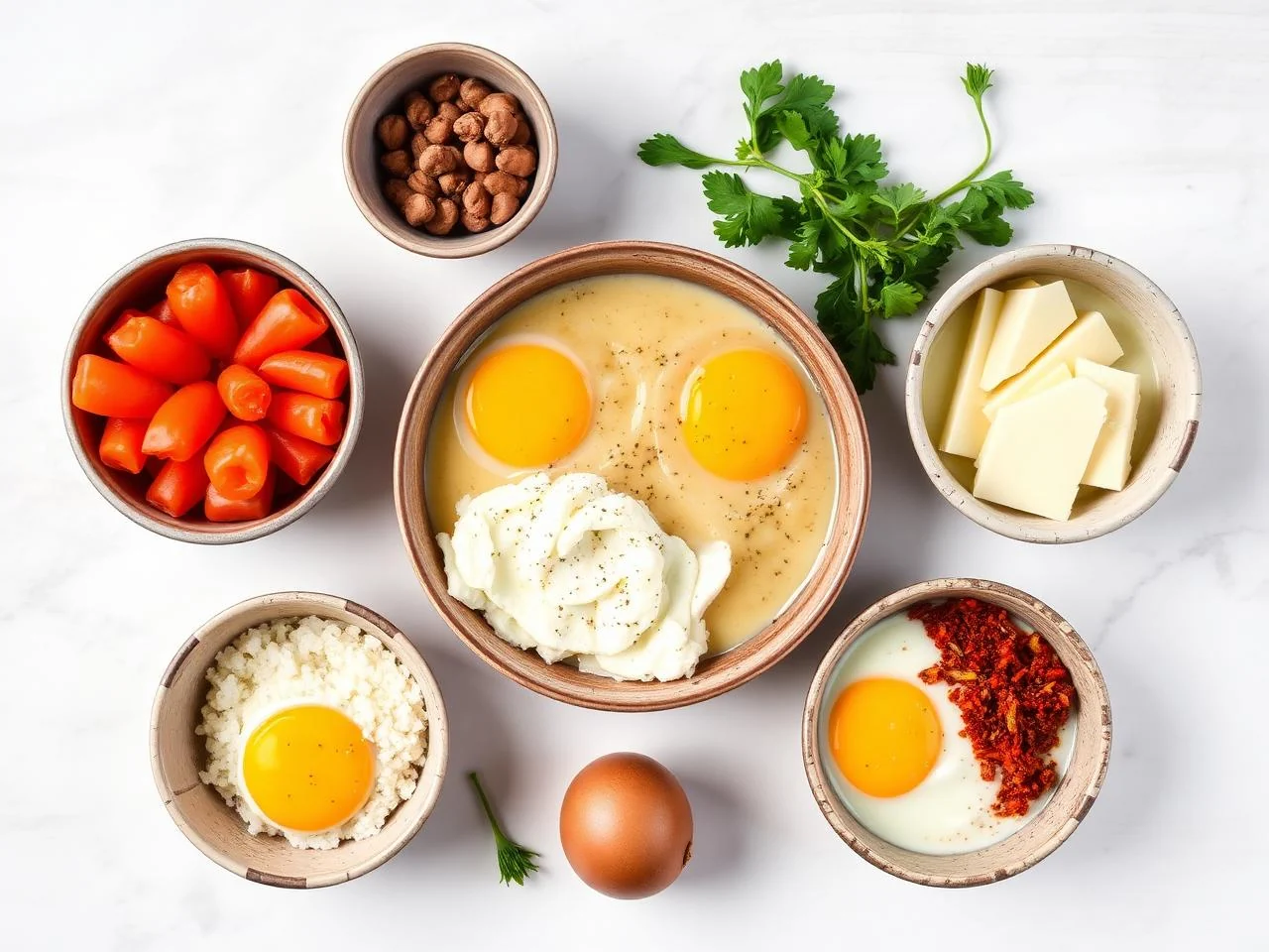 Ingredients for Eggs In Purgatory