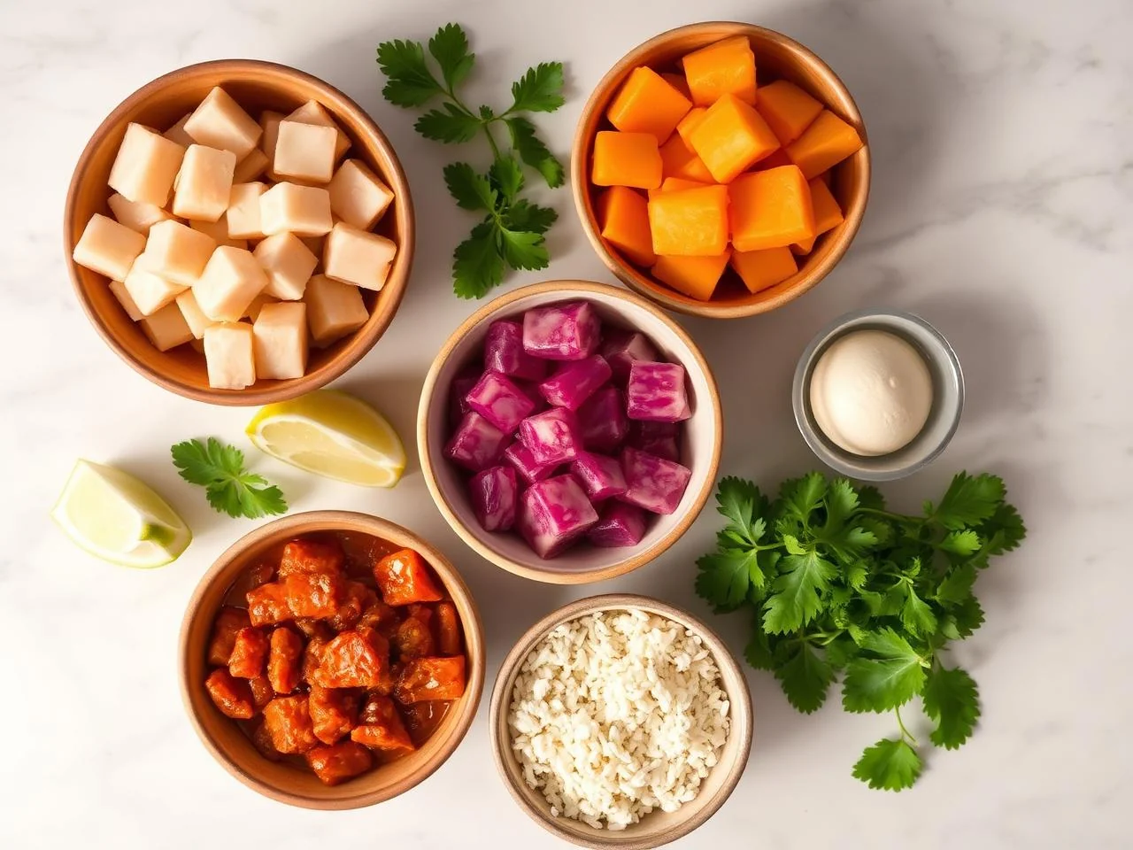 Ingredients for Enchiladas De Camarones Al Chipotle