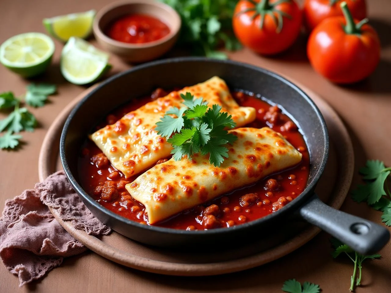 Enchiladas Rojas