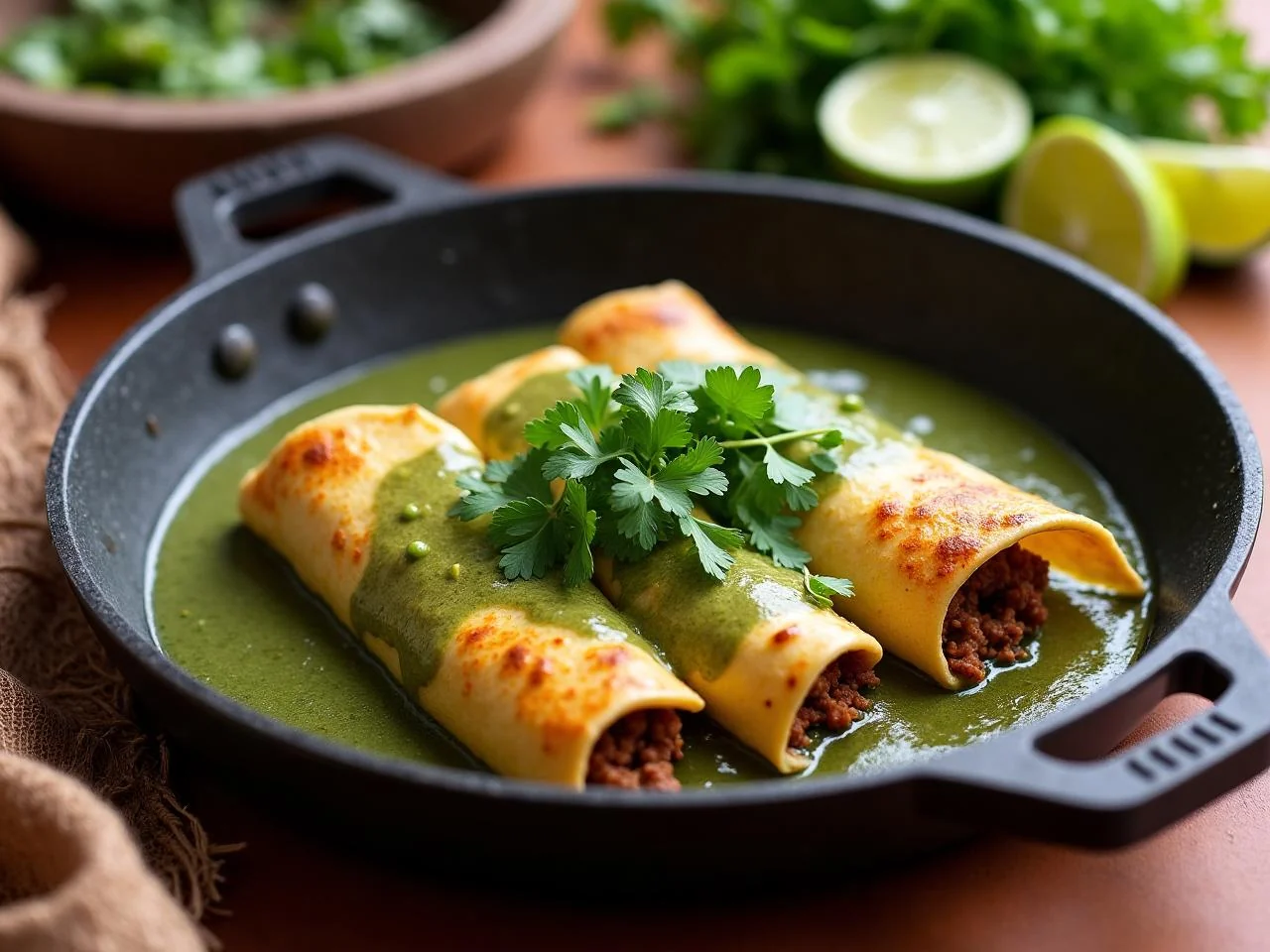 Enchiladas Verdes