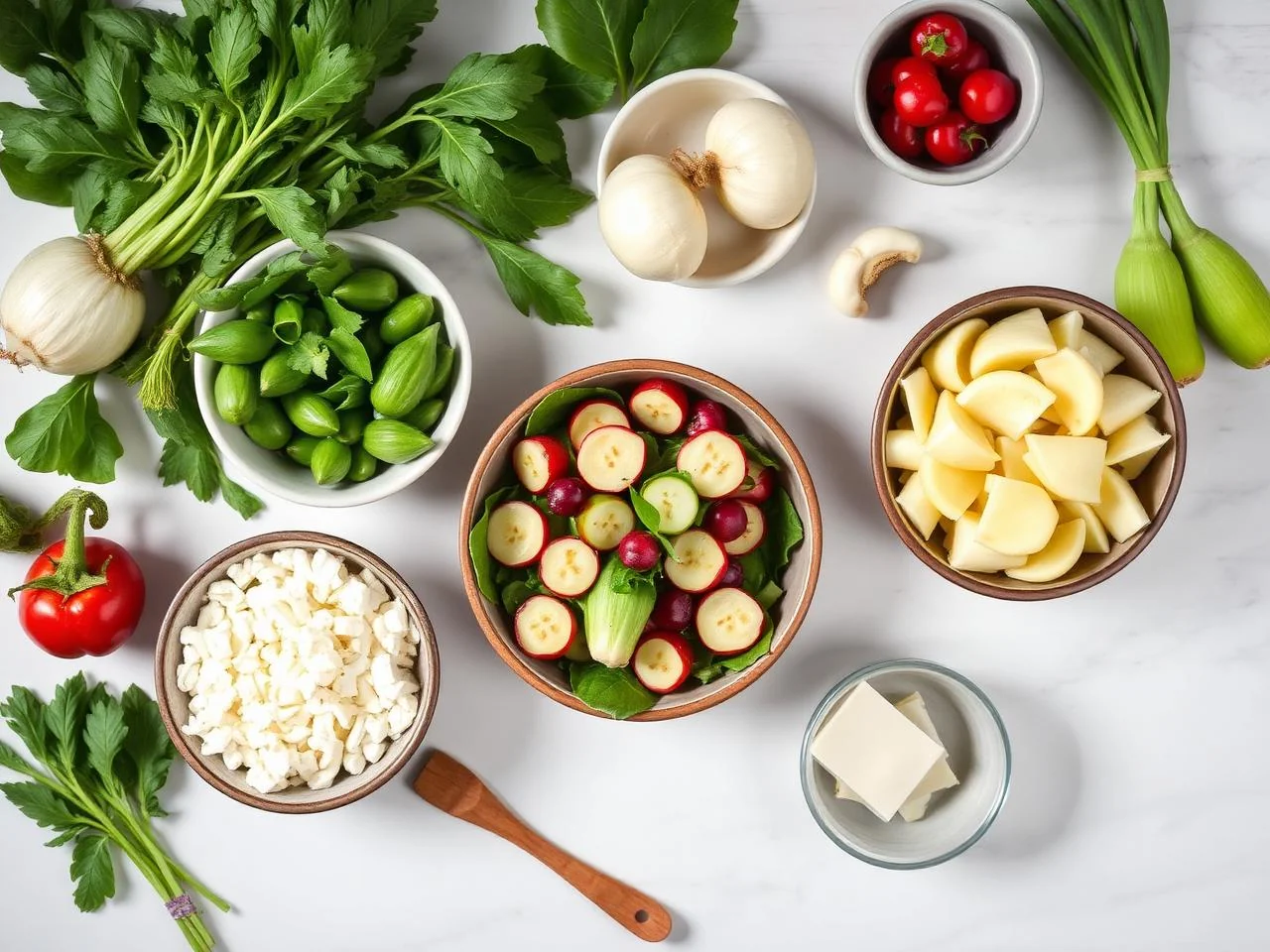 Ingredients for Endive Salad