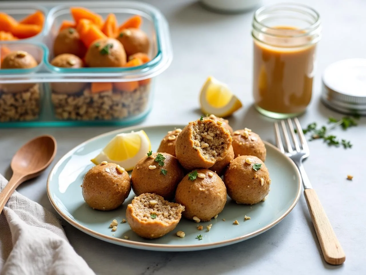 Energy Balls with Oats and Peanut Butter