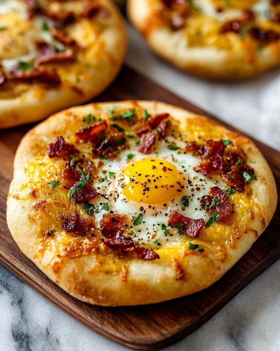 English Muffin Breakfast Pizza
