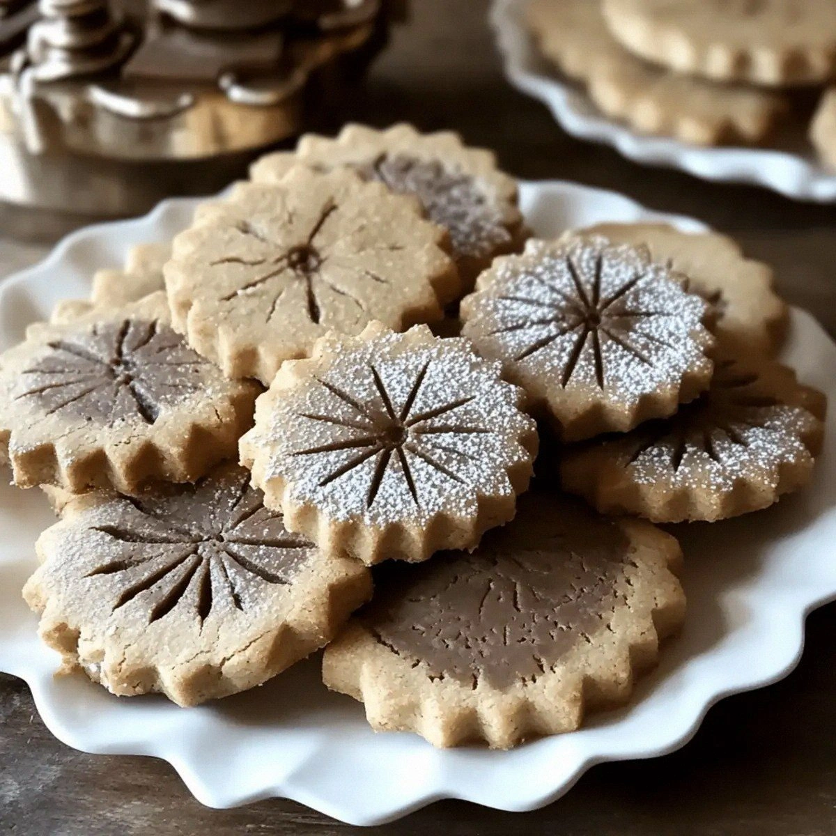 Espresso Shortbread Cookies That Melt in Your Mouth