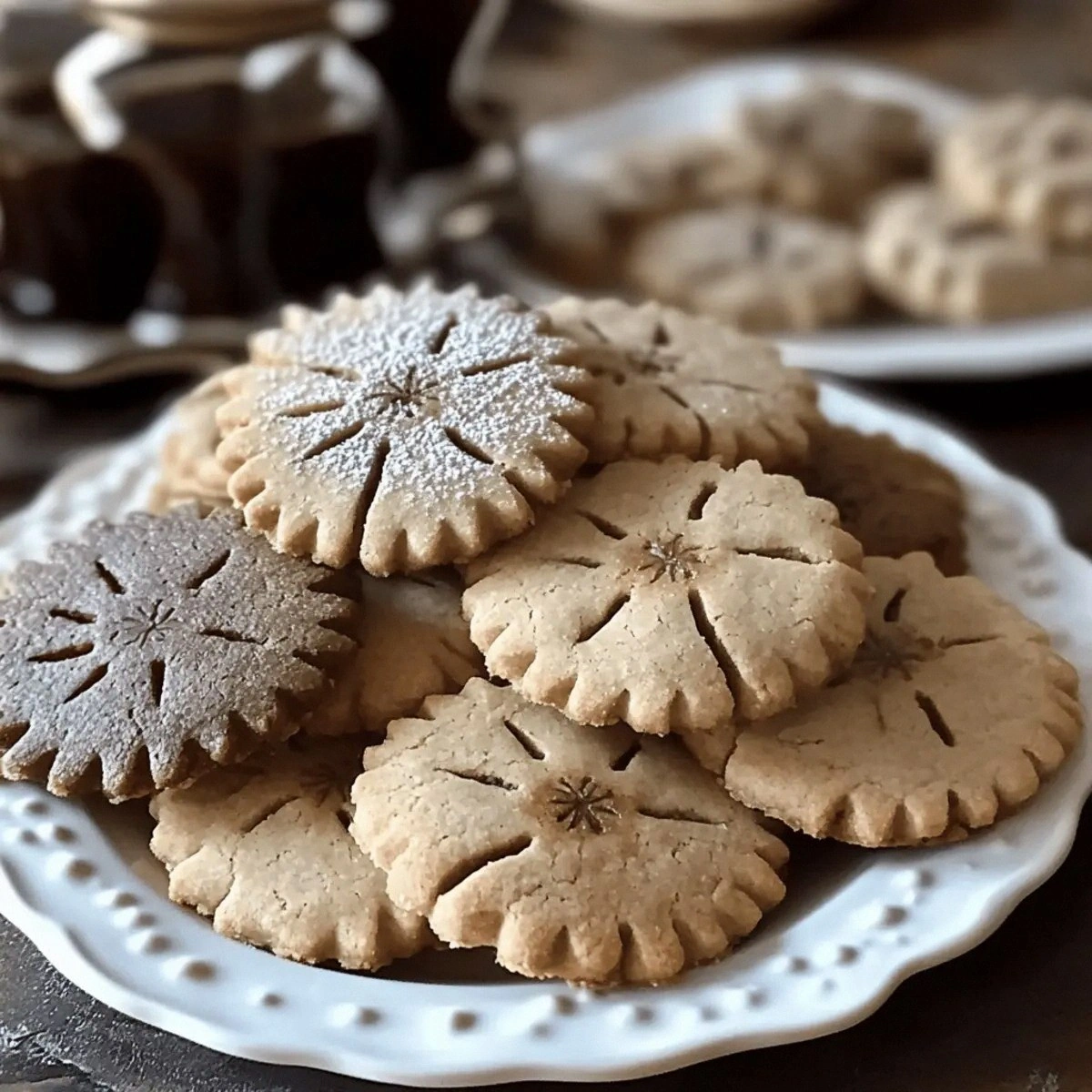 Espresso Shortbread Cookies That Melt in Your Mouth
