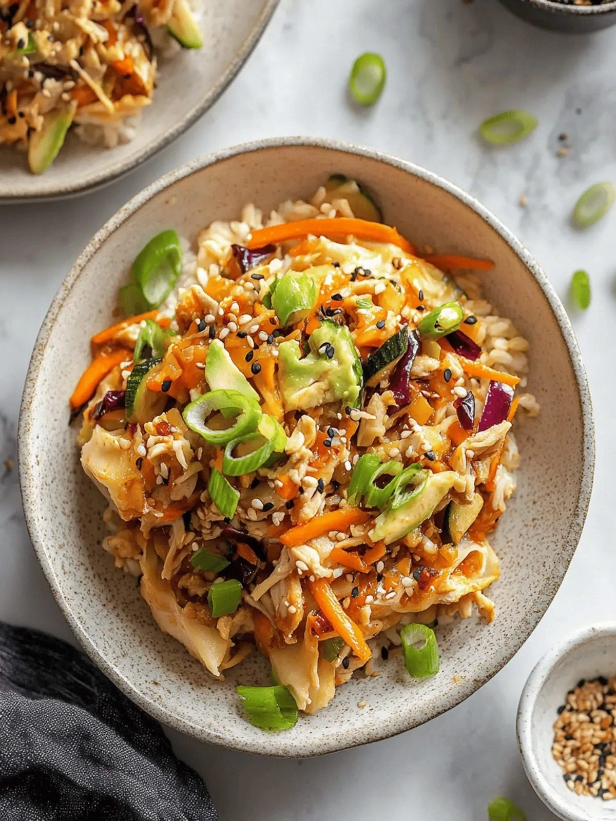 Extra Veggie Turkey Egg Roll: 