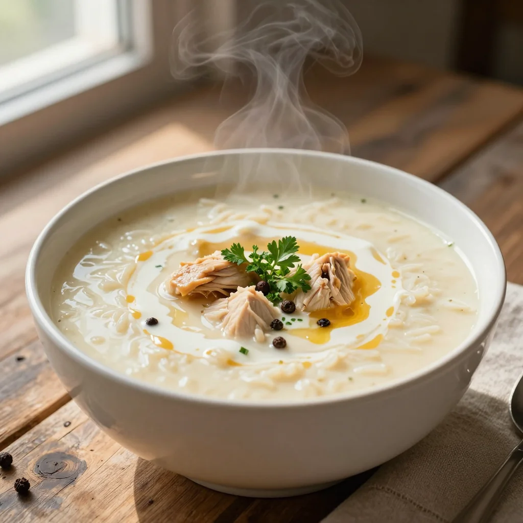 Creamy Chicken Rice Soup