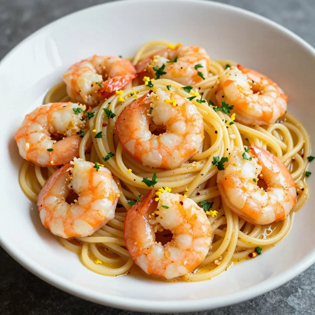 Budget Friendly Shrimp Scampi with Linguine and Garlic