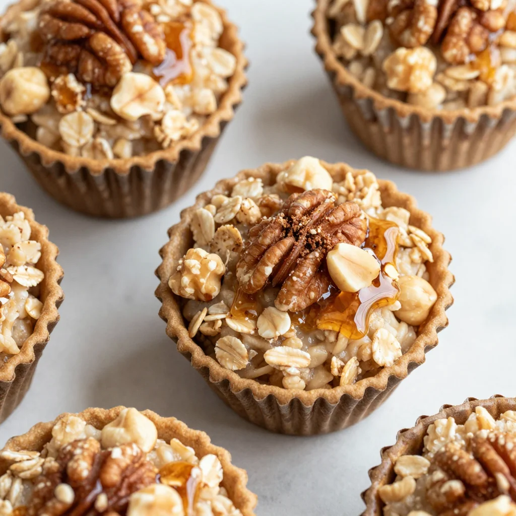 Freezer Prep Breakfast Breakfast Breakfast Oatmeal Cups with Nuts for Mornings