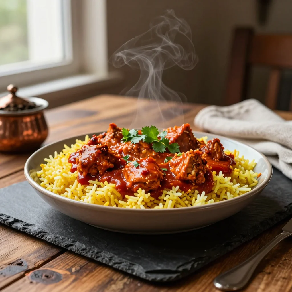 Chicken Tikka Masala with Basmati Rice