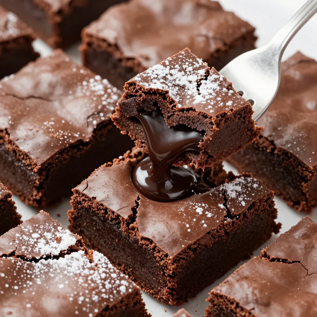 Rich Chocolate Fudge Brownies That Melt in Your Mouth
