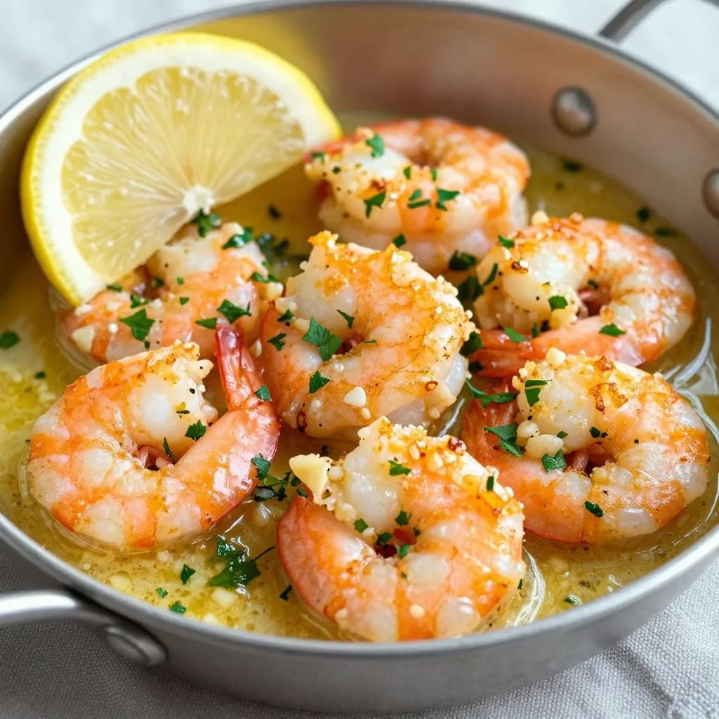 Quick Garlic Butter Shrimp for Weeknight Dinner
