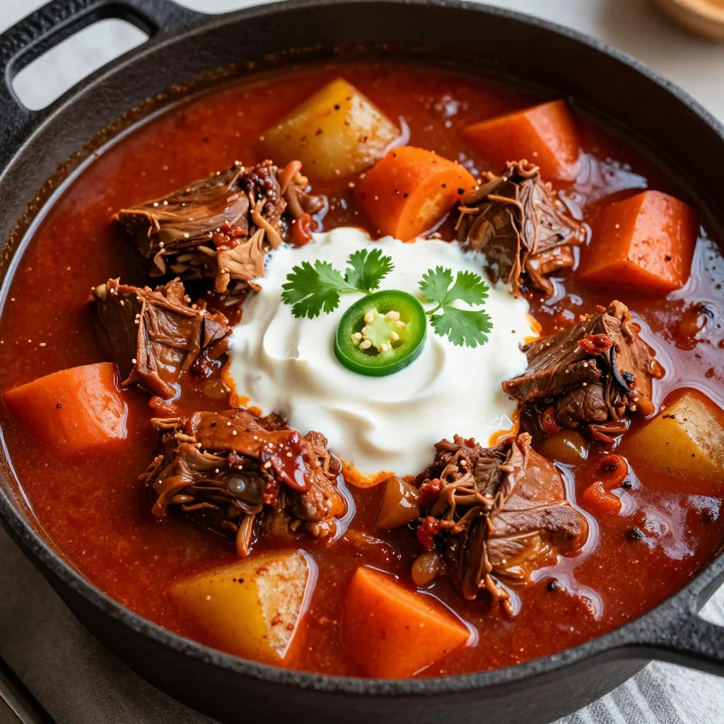 NFL Playoffs Spicy Freezer Turkey Stew for Playoff Tailgates