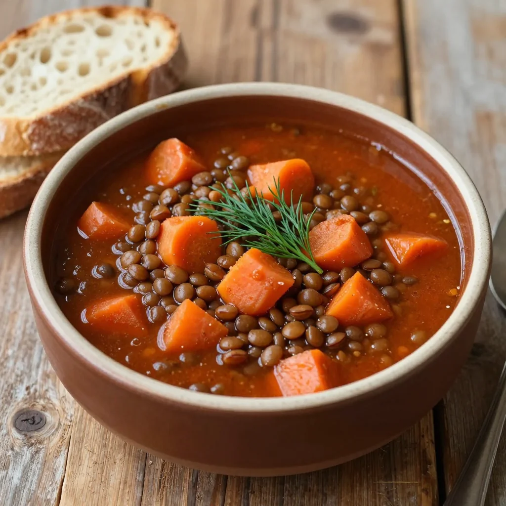 budgetfriendly onepot lentil and carrot stew for family dinners