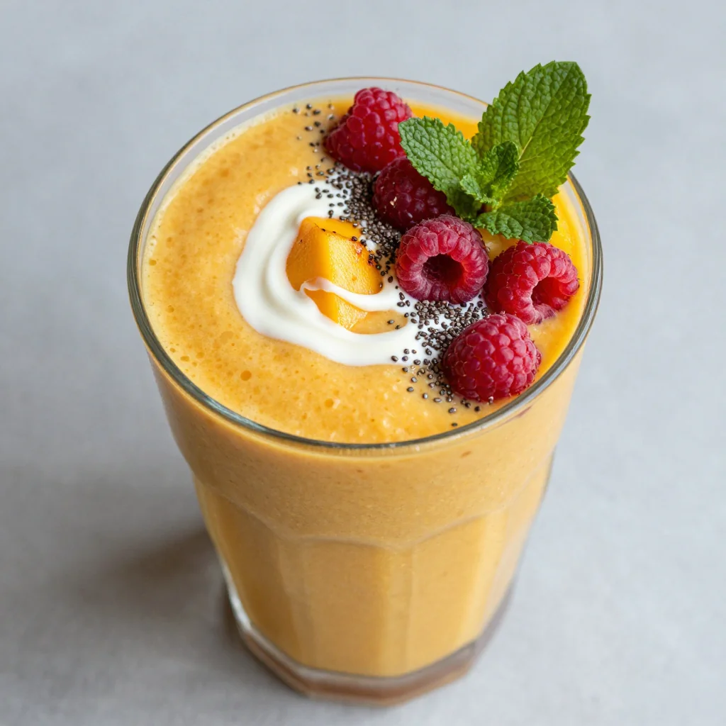 Golden Beet And Berry Detox Smoothie For Vitality