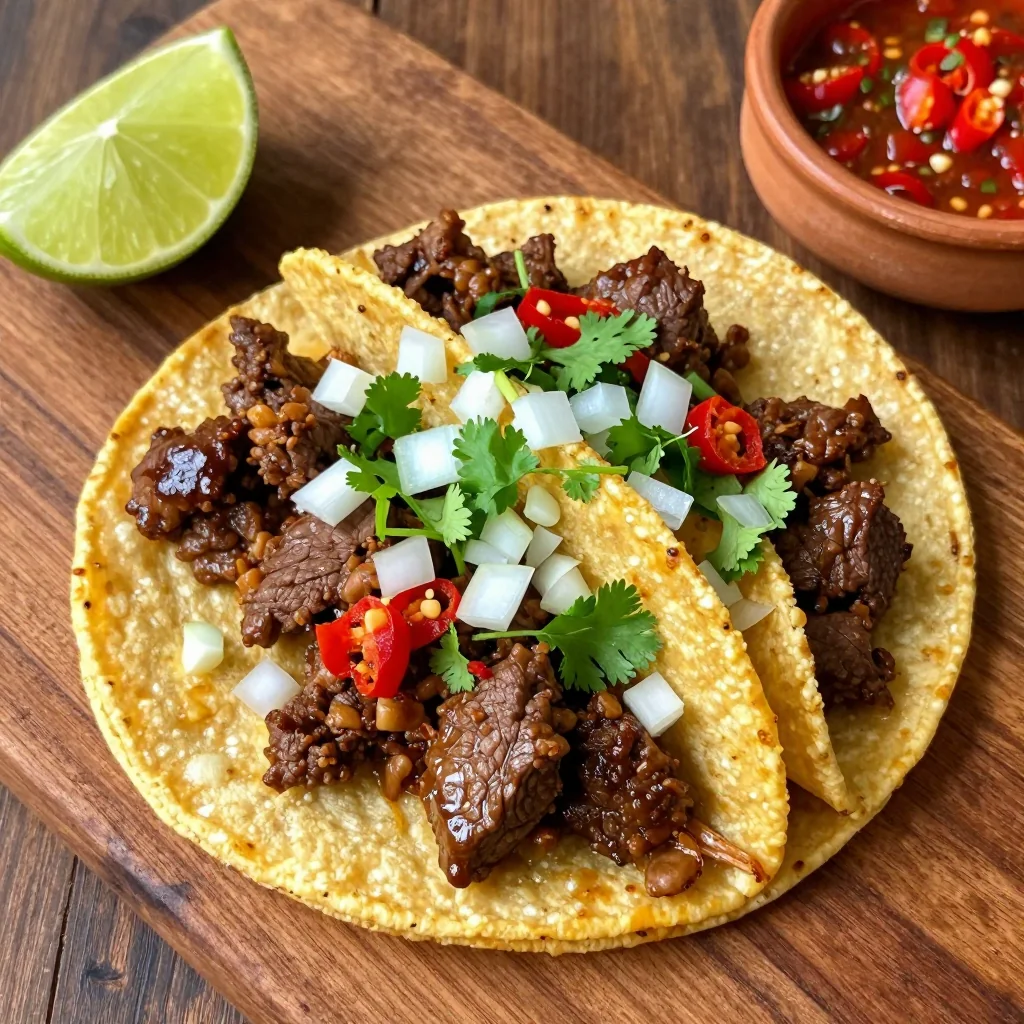 Tender Slow Cooker Beef Tongue Tacos for Adventurous Eaters