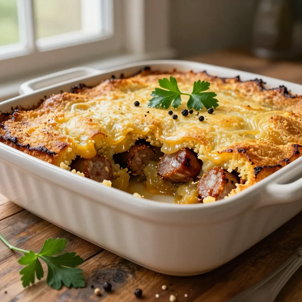 Cornbread Dressing with Sausage