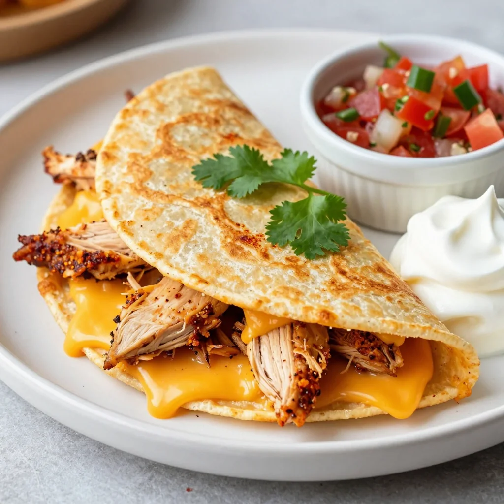 Spicy Chicken Quesadillas for an Easy Game Day Dinner