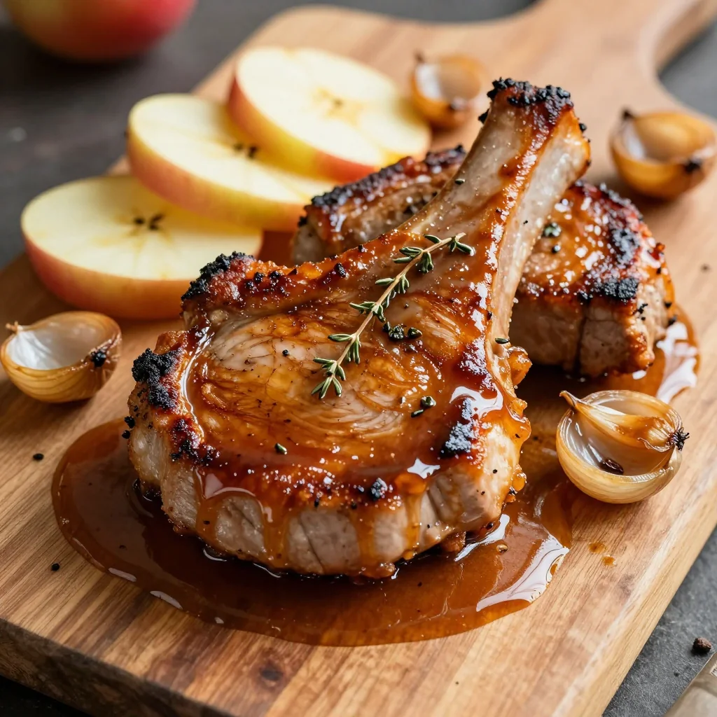 Quick Weeknight Pork Chops With Apple Cider Pan Sauce