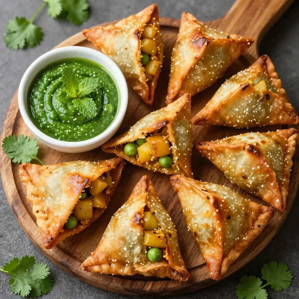 Freezer Friendly Veggie Samosas For Healthy Snacks