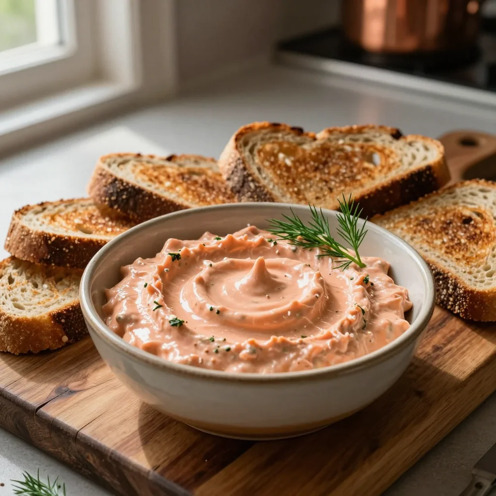 Corned Beef Reuben Dip with Rye Bread
