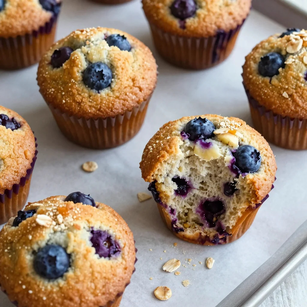 Clean Eating Blueberry Muffins That Are Sugar Free