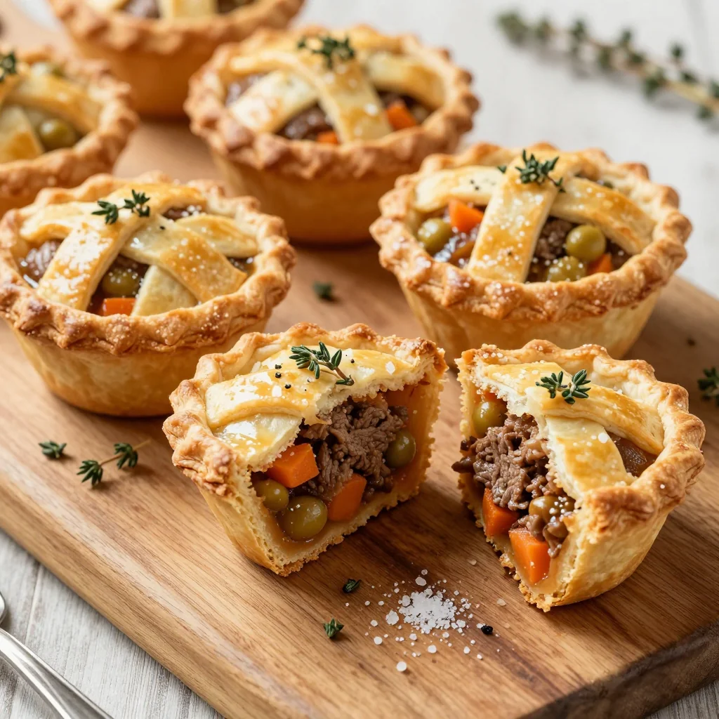 Freezer Friendly Mini Meat Pies for Comfort Food