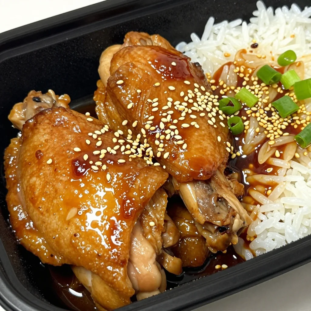Slow Cooker Honey Soy Chicken For Meal Prep