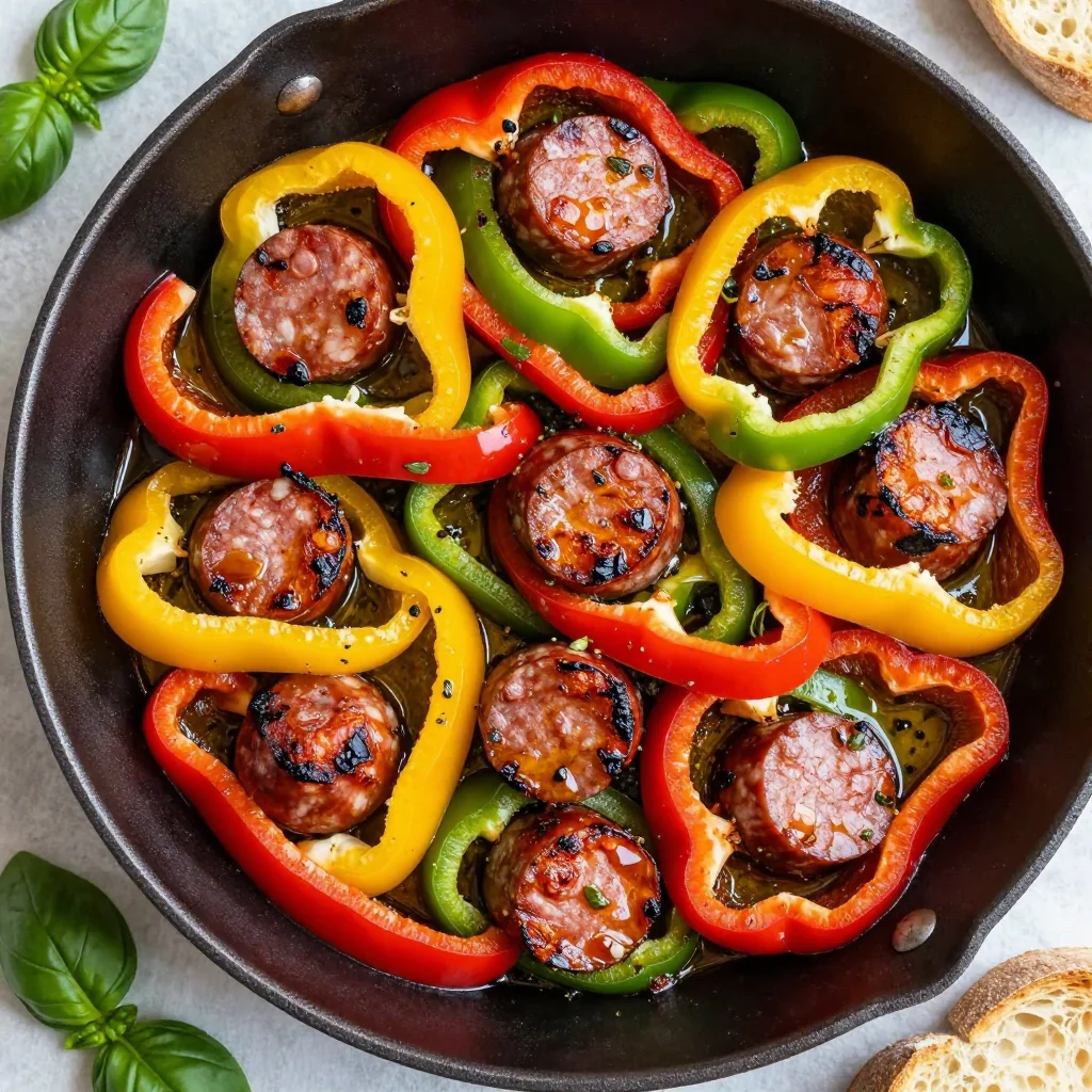 Quick Sausage and Peppers for a Hearty Dinner