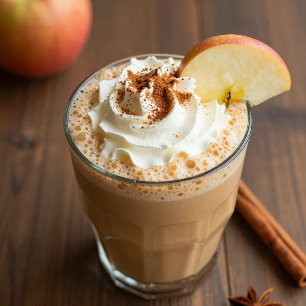 Warm Apple Cider Smoothie for a Winter Treat