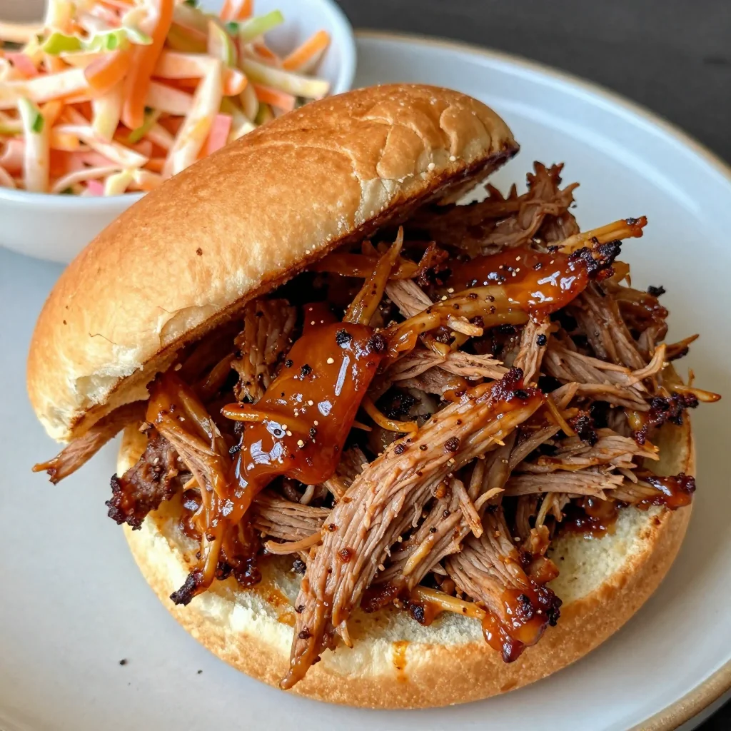 Martin Luther King Day Slow Cooker Pulled Pork Sliders