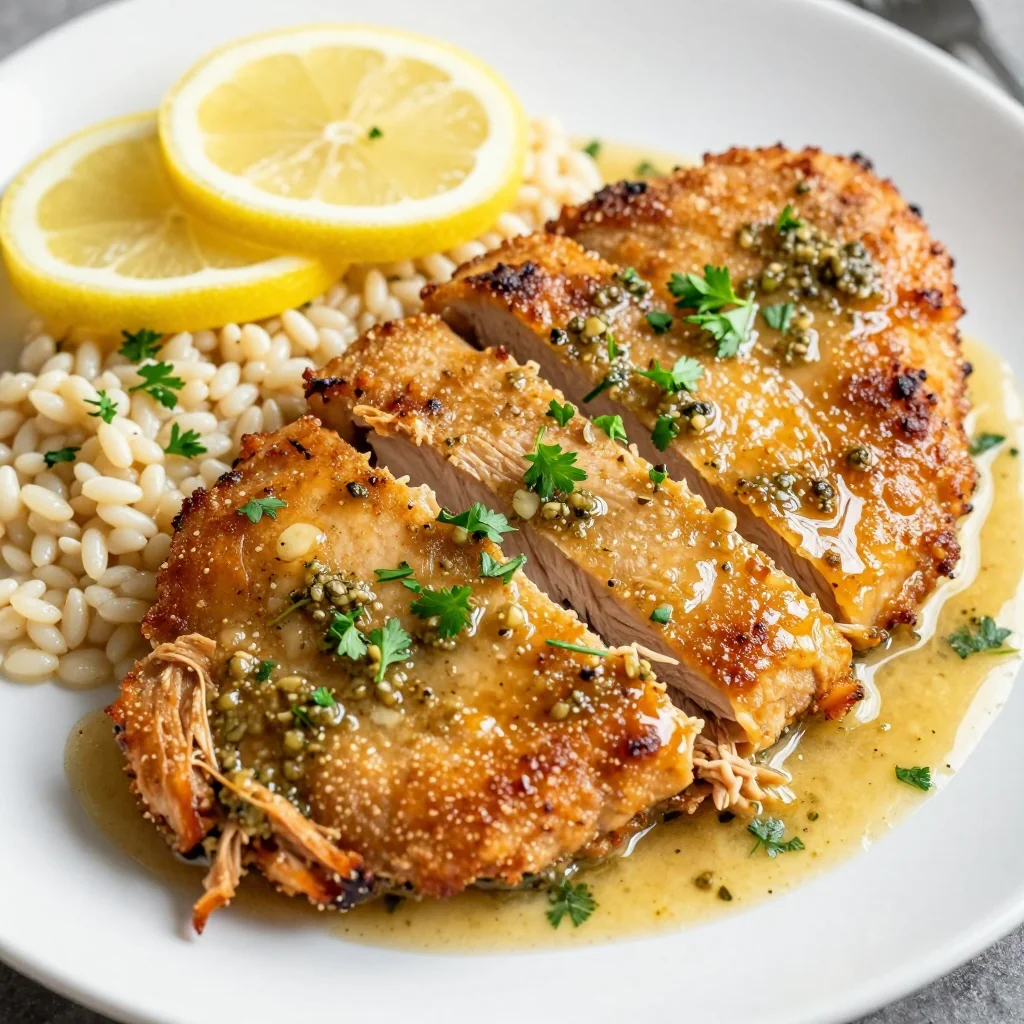 Slow Cooker Chicken Piccata for Easy Dinner