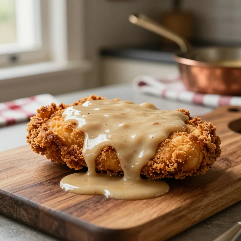 Chicken Fried Steak with Country Gravy