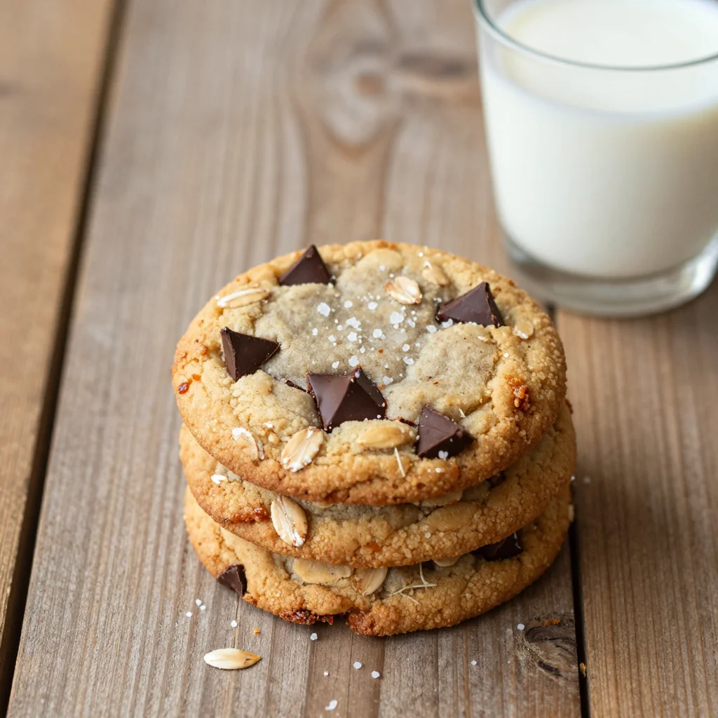 Melt in Your Mouth Chocolate Chip Cookies with Oats