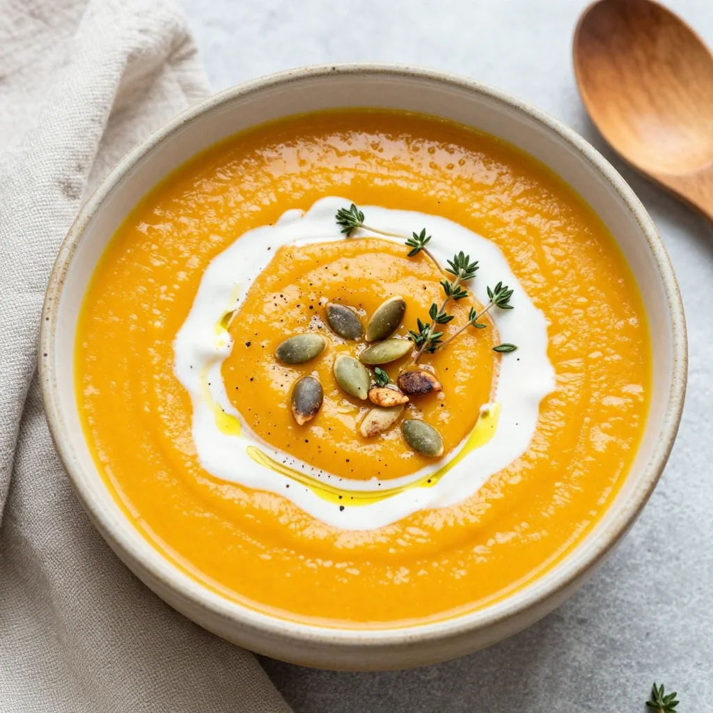 Whole30 Butternut Squash Soup For New Year Detox