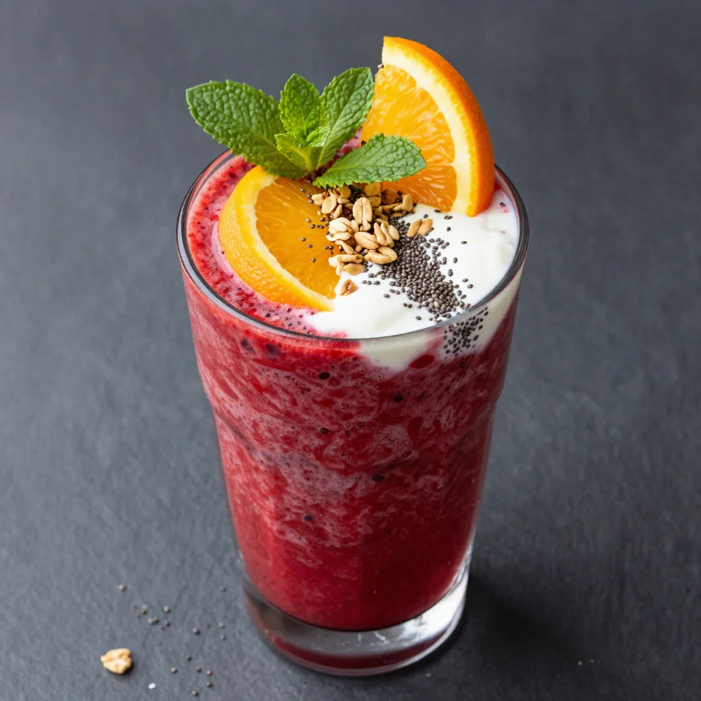 Cranberry Orange Detox Smoothie for Cleanse